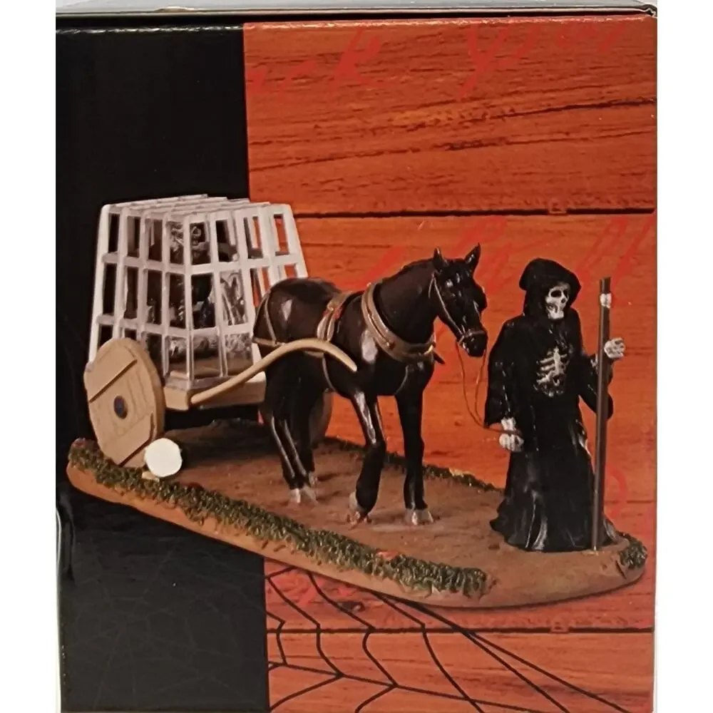 Lemax Spooky Town 2023 Dungeon Cart Halloween Table Accent 33636